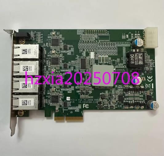 1pc used   PCI-e poE PE-2000 ROB acquisition card