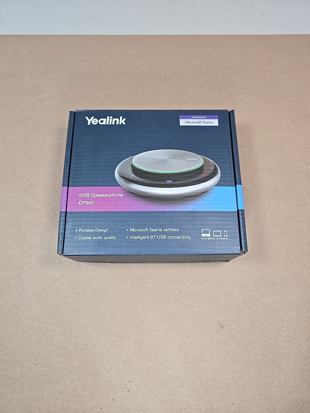 Yealink CP900 7W Premium Level Portable Speakerphone - Black