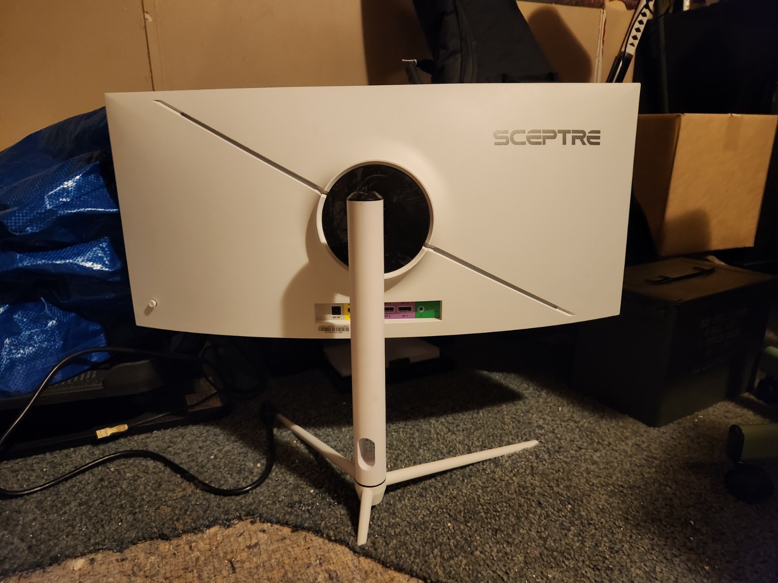 Corsair 3500X ARGB  Computer With Sceptre 30in Curved Display Gaming Computer