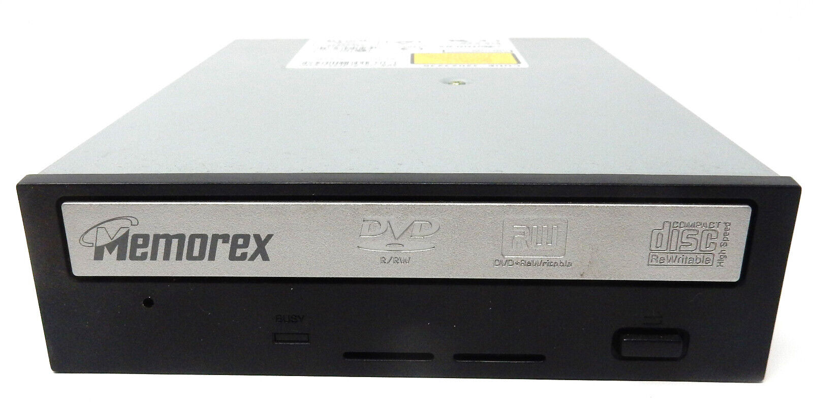 MEMOREX DVD-RW/DVD+RW DUAL INTERNAL PC DRIVE 48X24X48 MODEL: CFDL004769WL