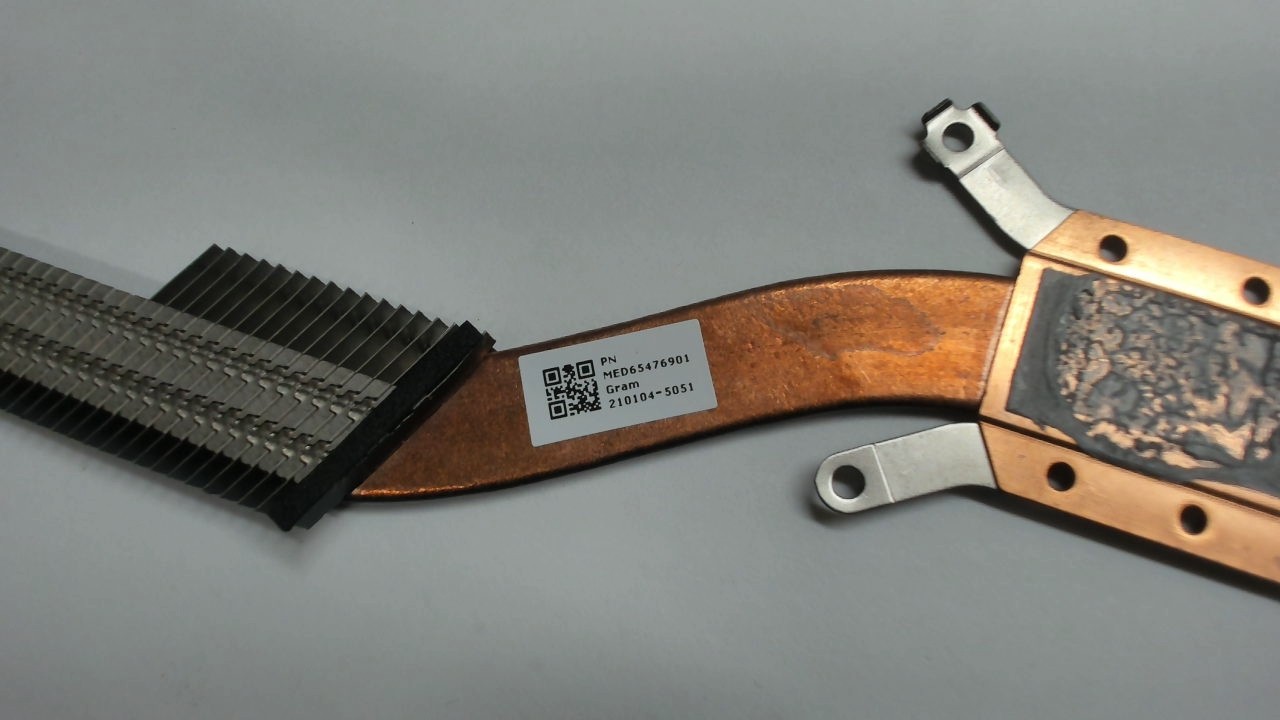 LG Gram 16Z90P 17Z90P Heatsink