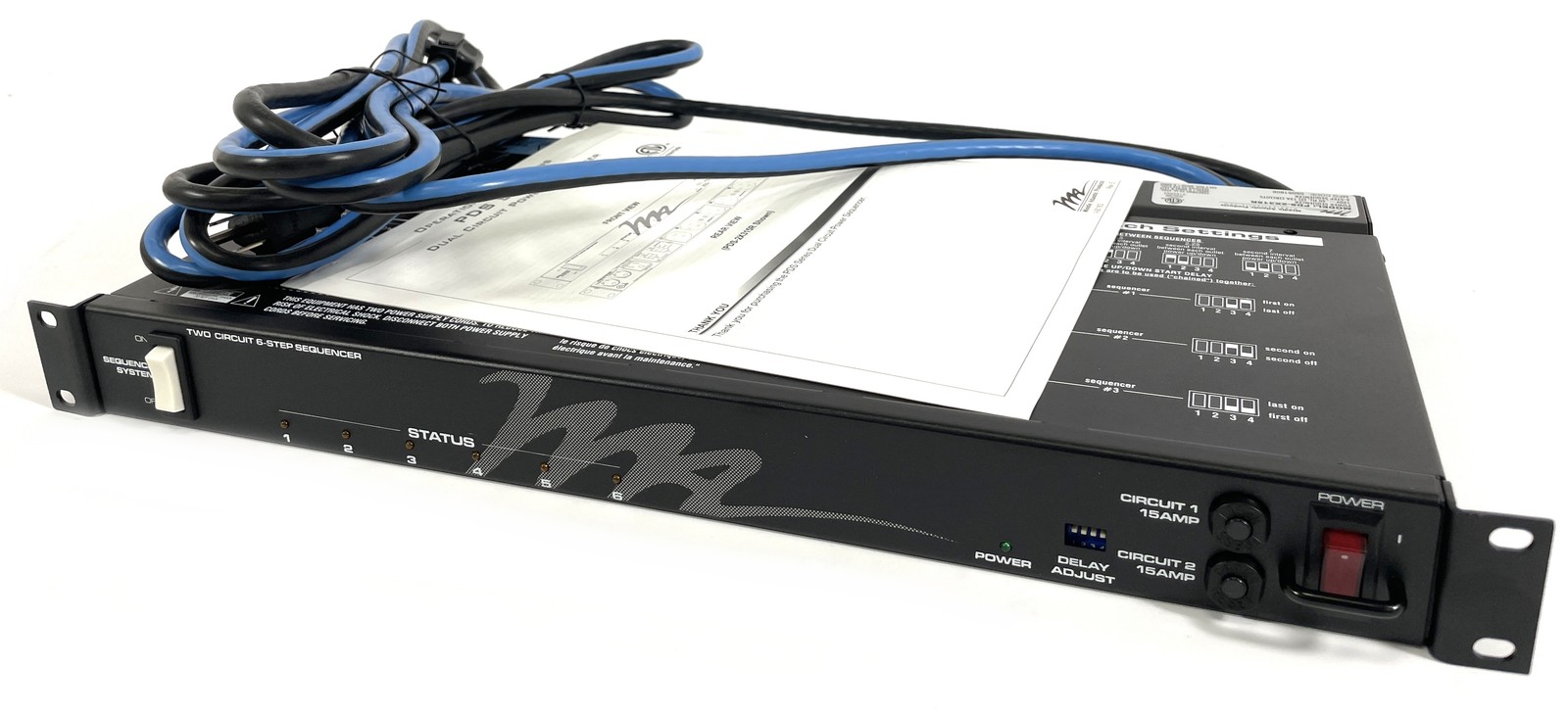 Open Box Middle Atlantic PDS-2x315R Multi-Mount Sequencing Dual Circuit