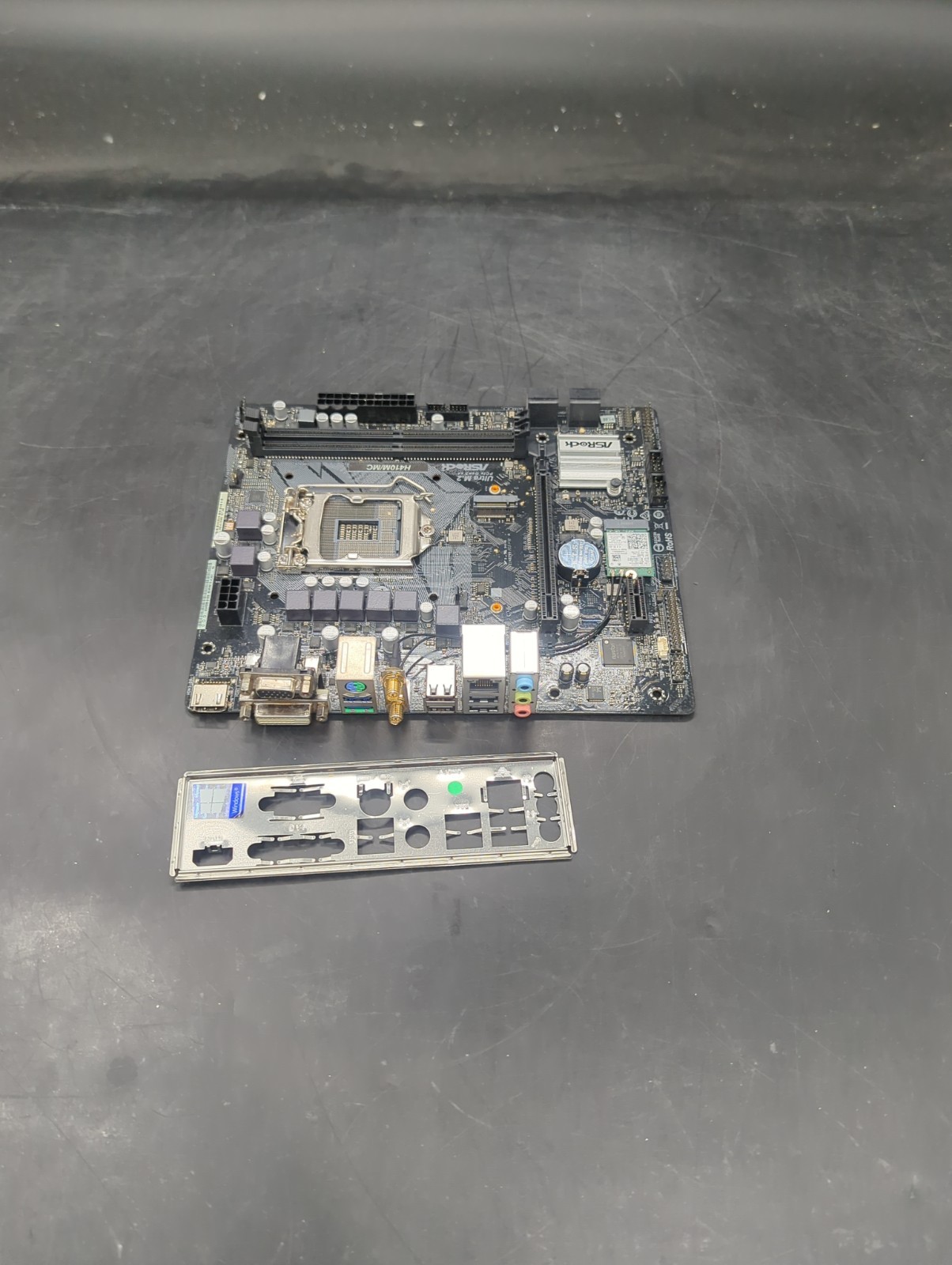 ASRock H410M/MC: Micro ATX: LGA 1200 socket: 10th Gen Intel: Working Pull