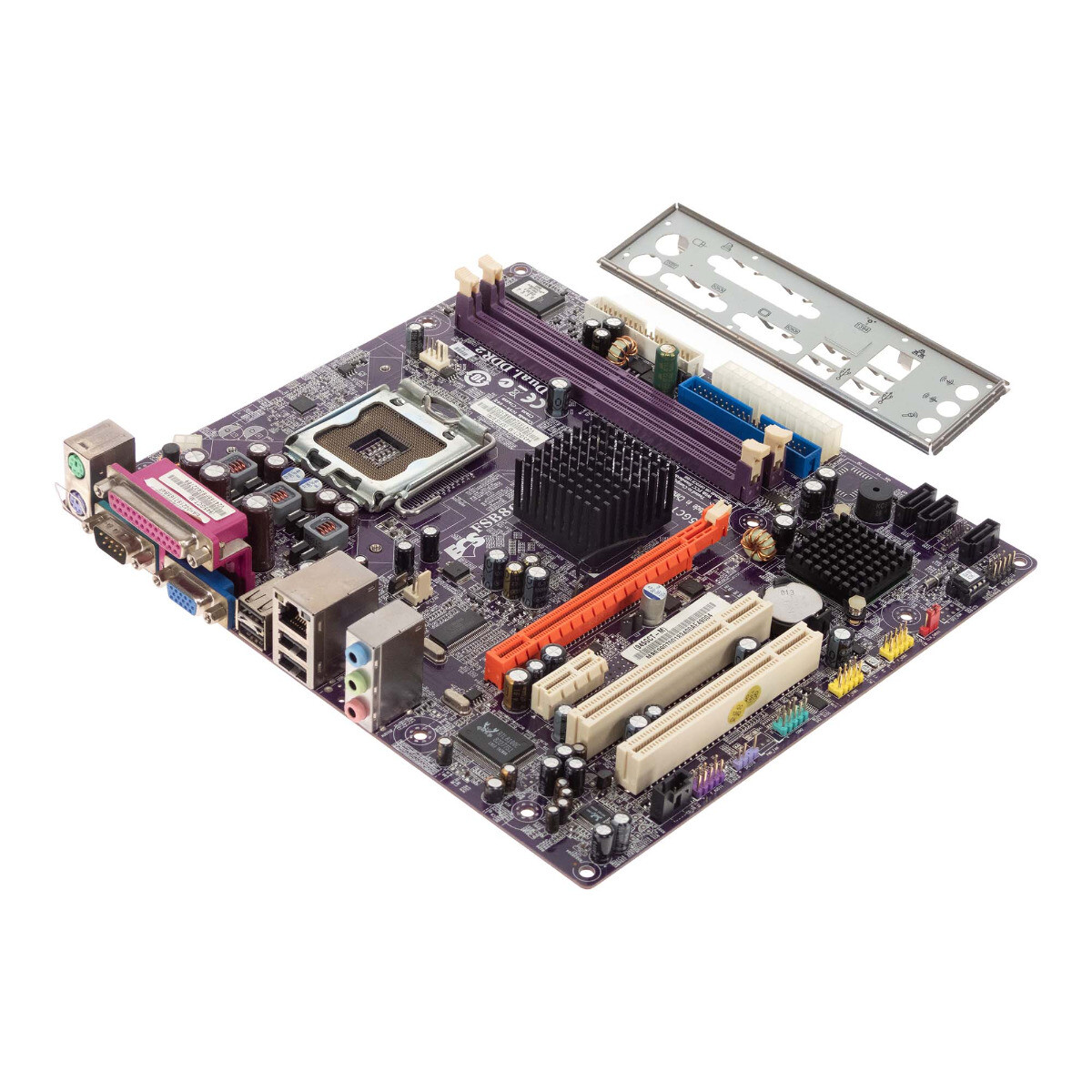 Motherboard mATX ECS 945GCT-M V:1.0 SOCKET LGA775 DDR2 PCIe PCI