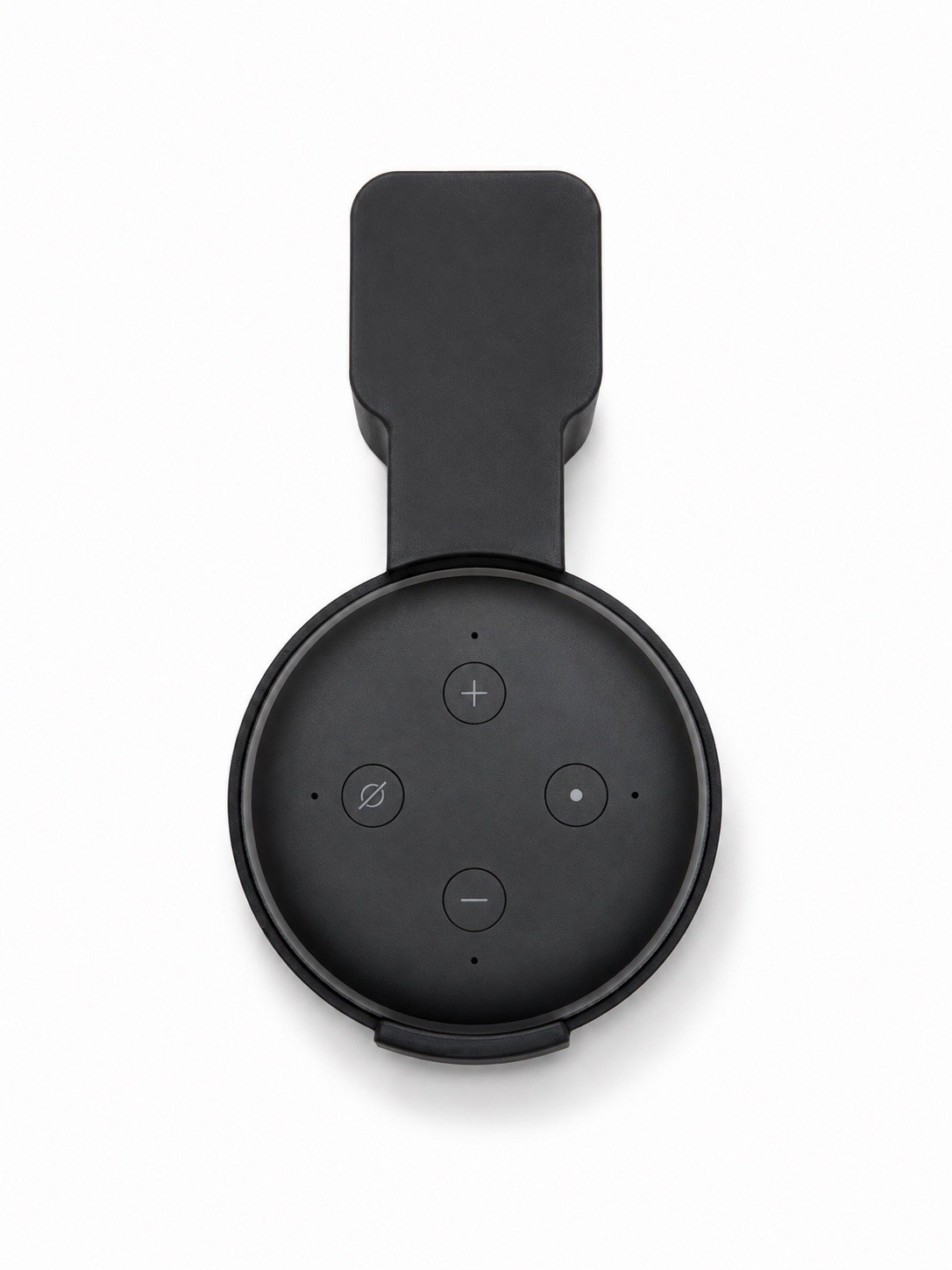 3D-printed wall mount for an Amazon Echo Dot (3rd/4th/5th gen)