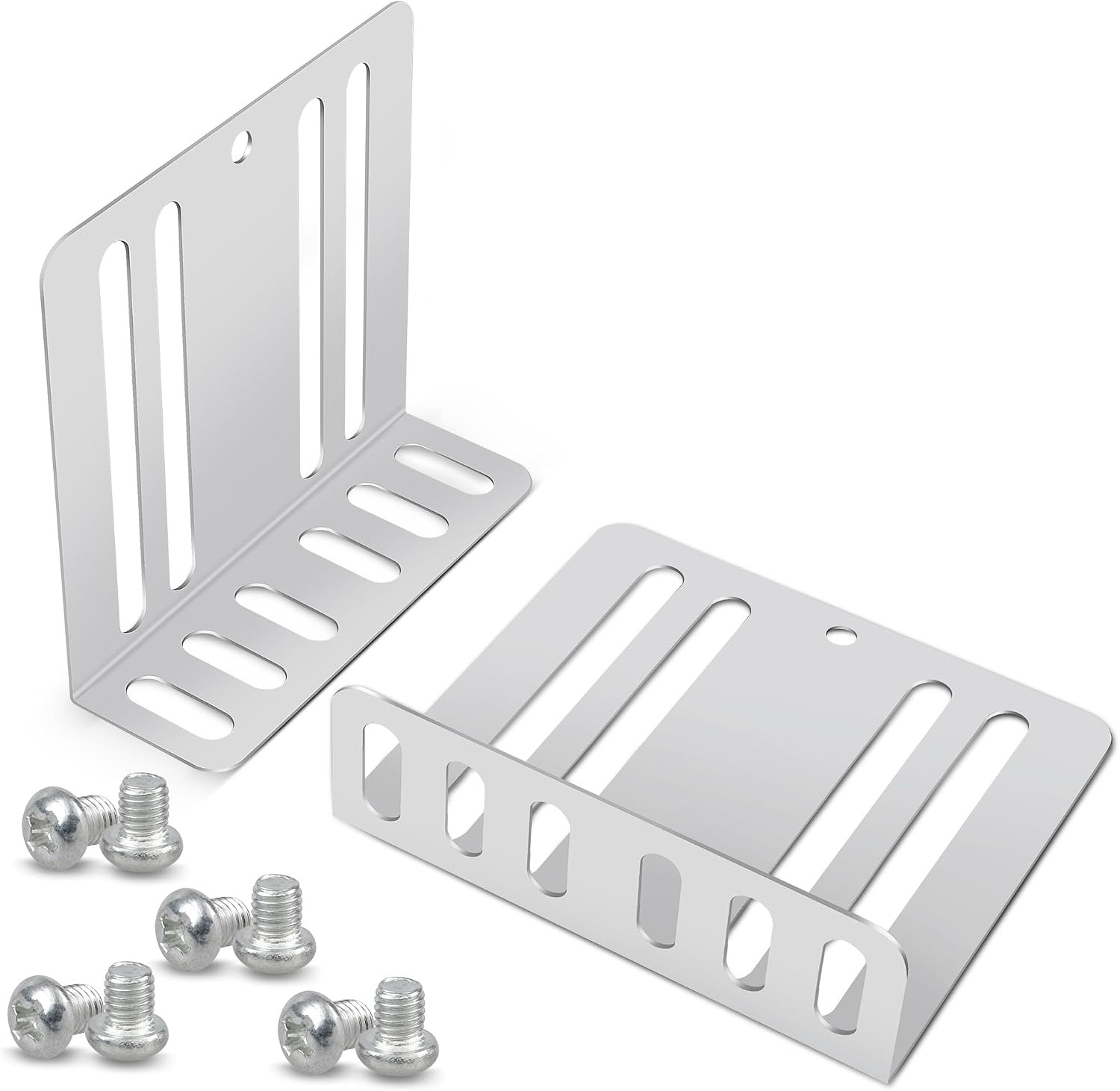 Nuith Double DIN Installation Kit, Universal Fit Metal Radio/Dvd Player/Fitting