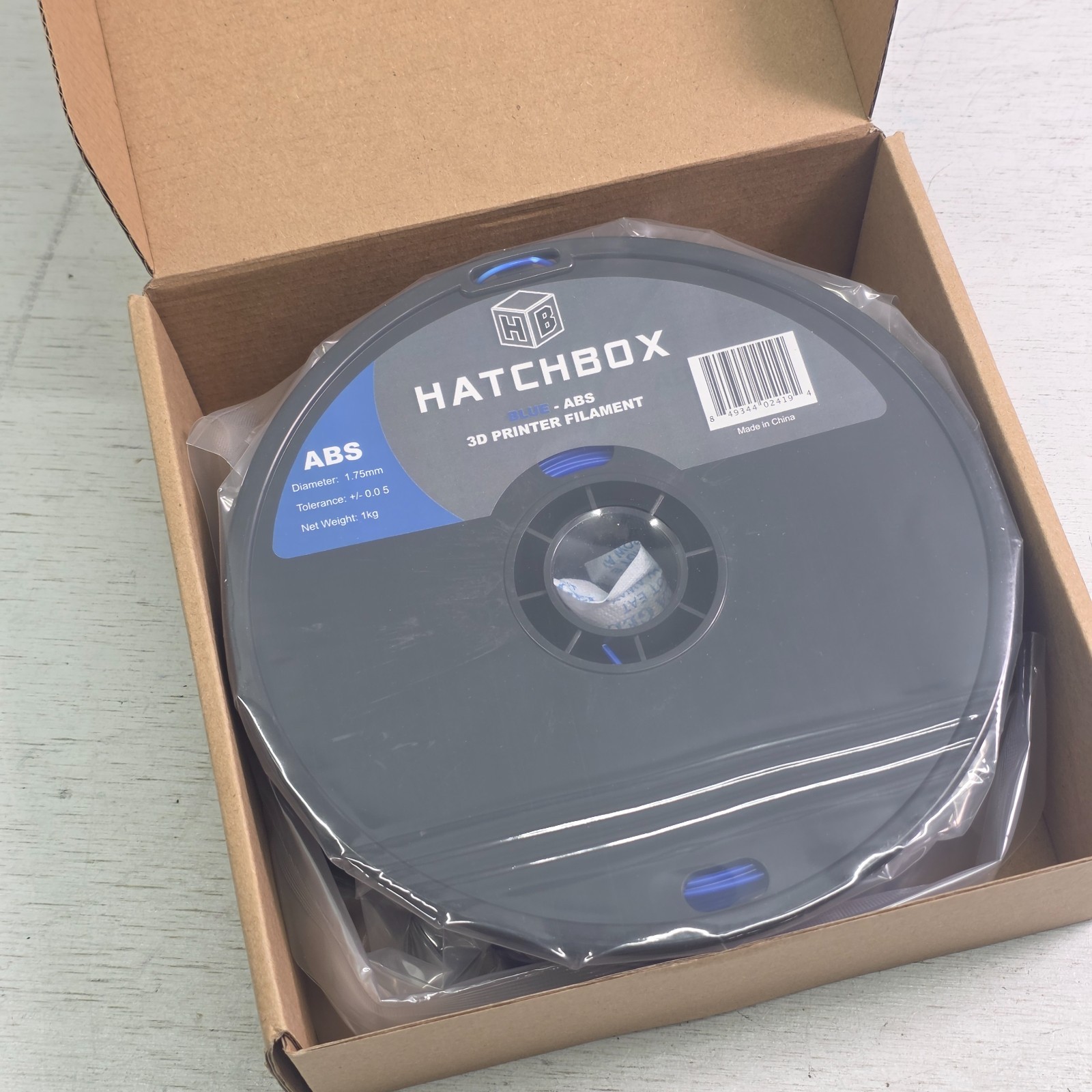 Hatchbox 3D Printer Filament 1.75mm 1kg Spool ABS PLA New Sealed You Pick Color