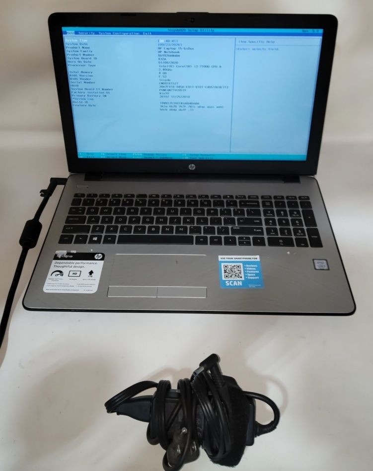 HP LAPTOP 15-BS0XX 6UY82UA-ABA Laptop Intel I3-7100U 4GB 128GB
