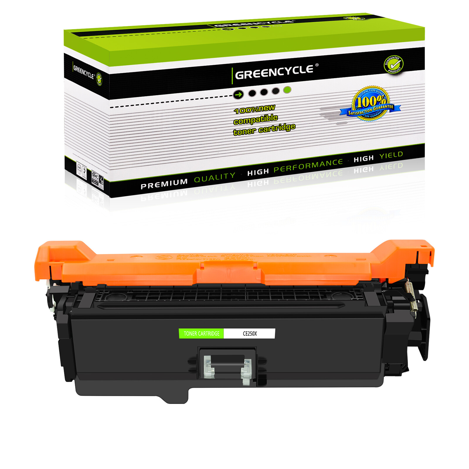 GREENCYCLE CE250X CE250A Toner For HP 504X 504A LaserJet CP3525 3520 CP3525n Lot