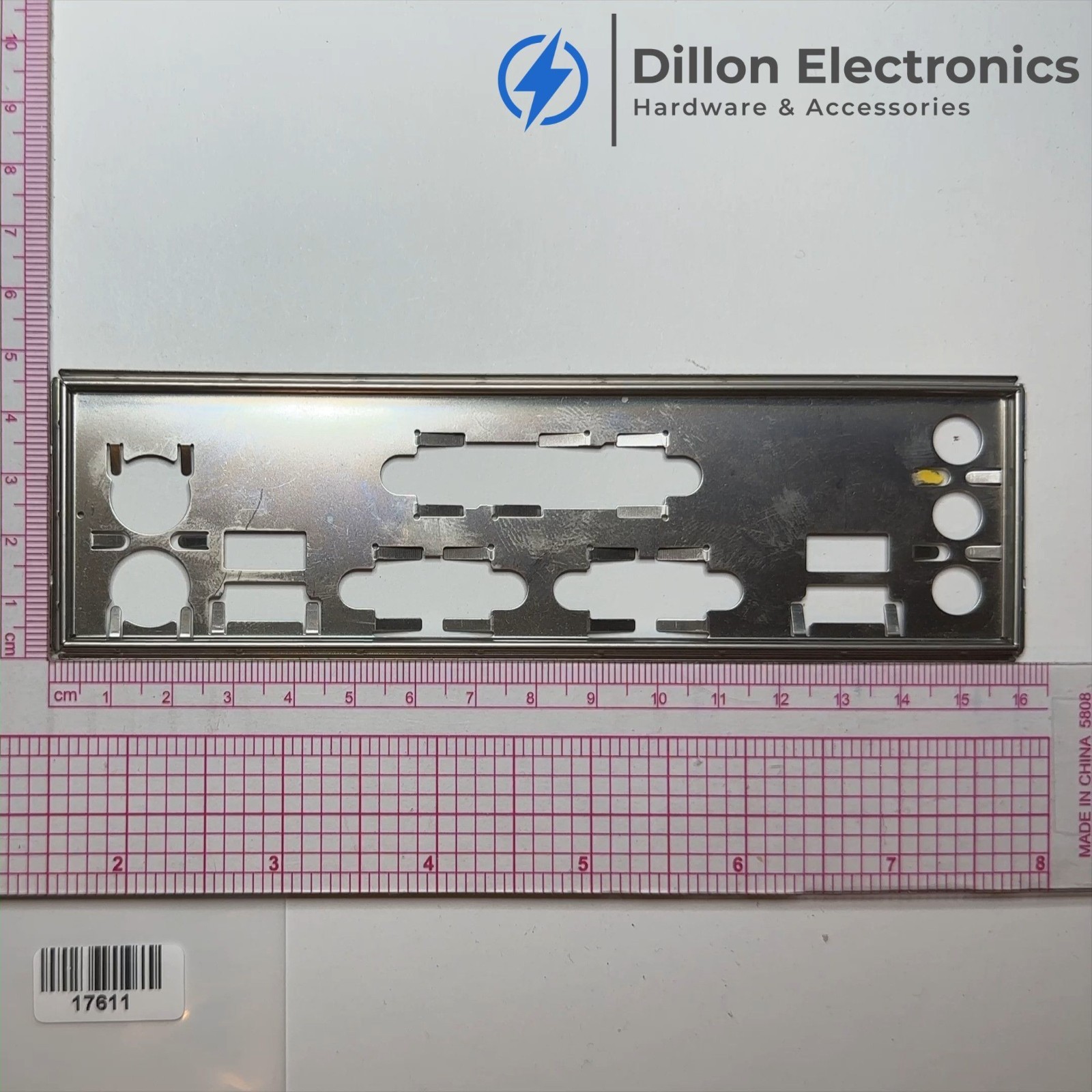 ATX Motherboard I/O Shield Backplate Rear IO Plate Unknown Compatibility