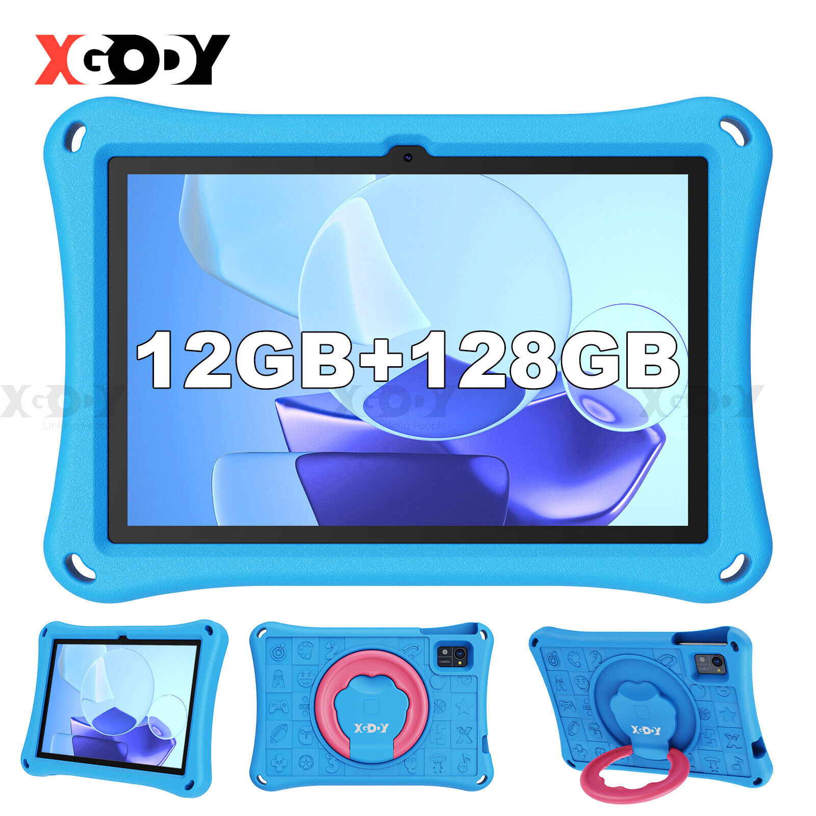 2024 NEW Kids Tablets 10 in Android 13 Tablet for Kids Wifi Kids Tablets PC 128G