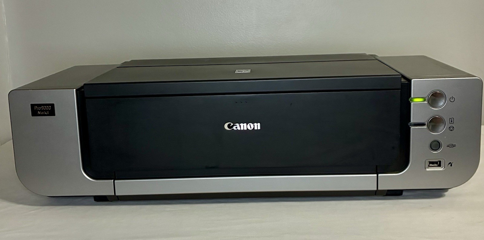 Canon PIXMA Pro9000 Mark II Photo Printer Tested Working New Ink + Cords + Paper