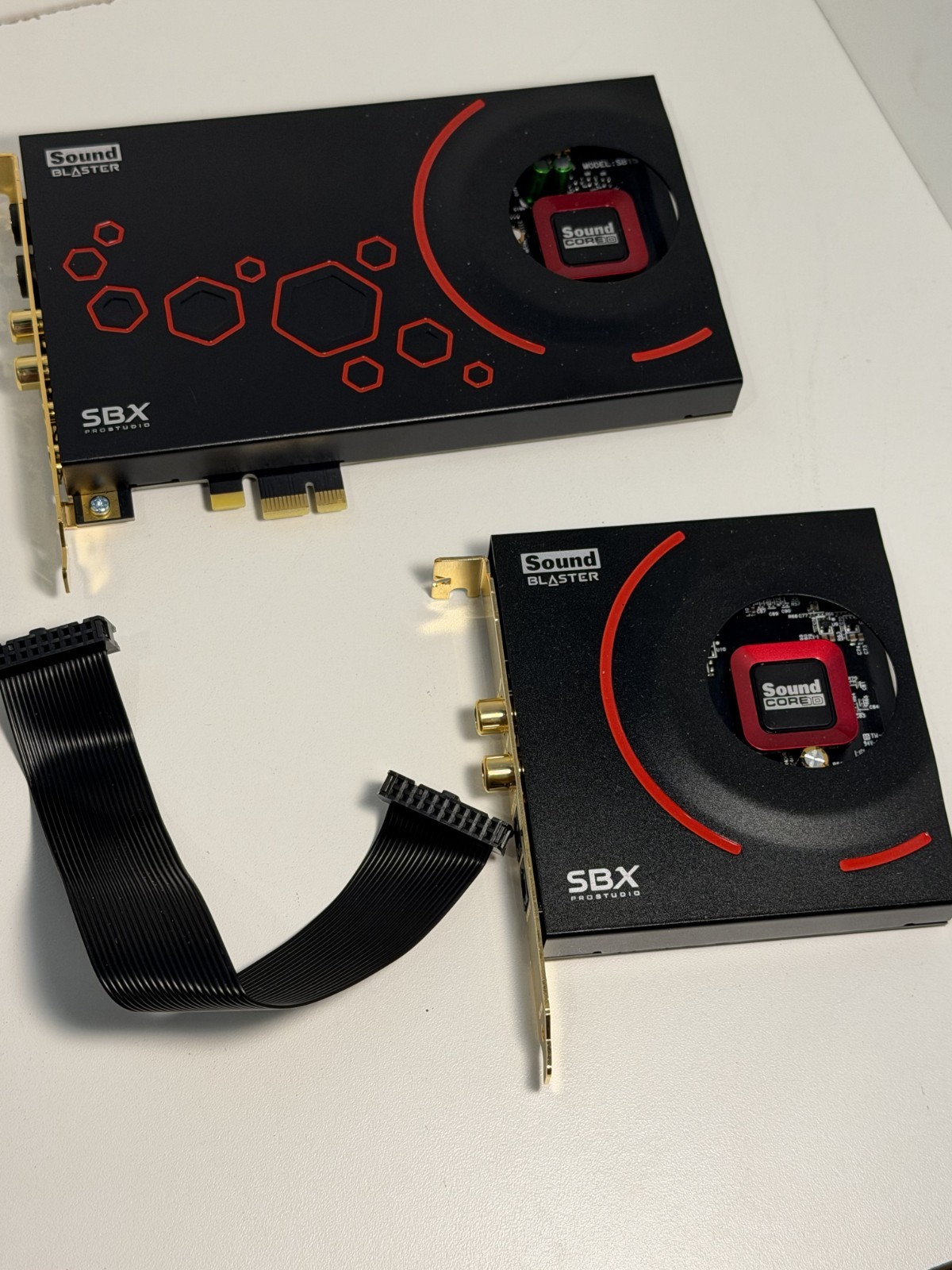 Creative Sound Blaster ZxR SB1510 PCIe Sound Card + SB1510A Daughterboard