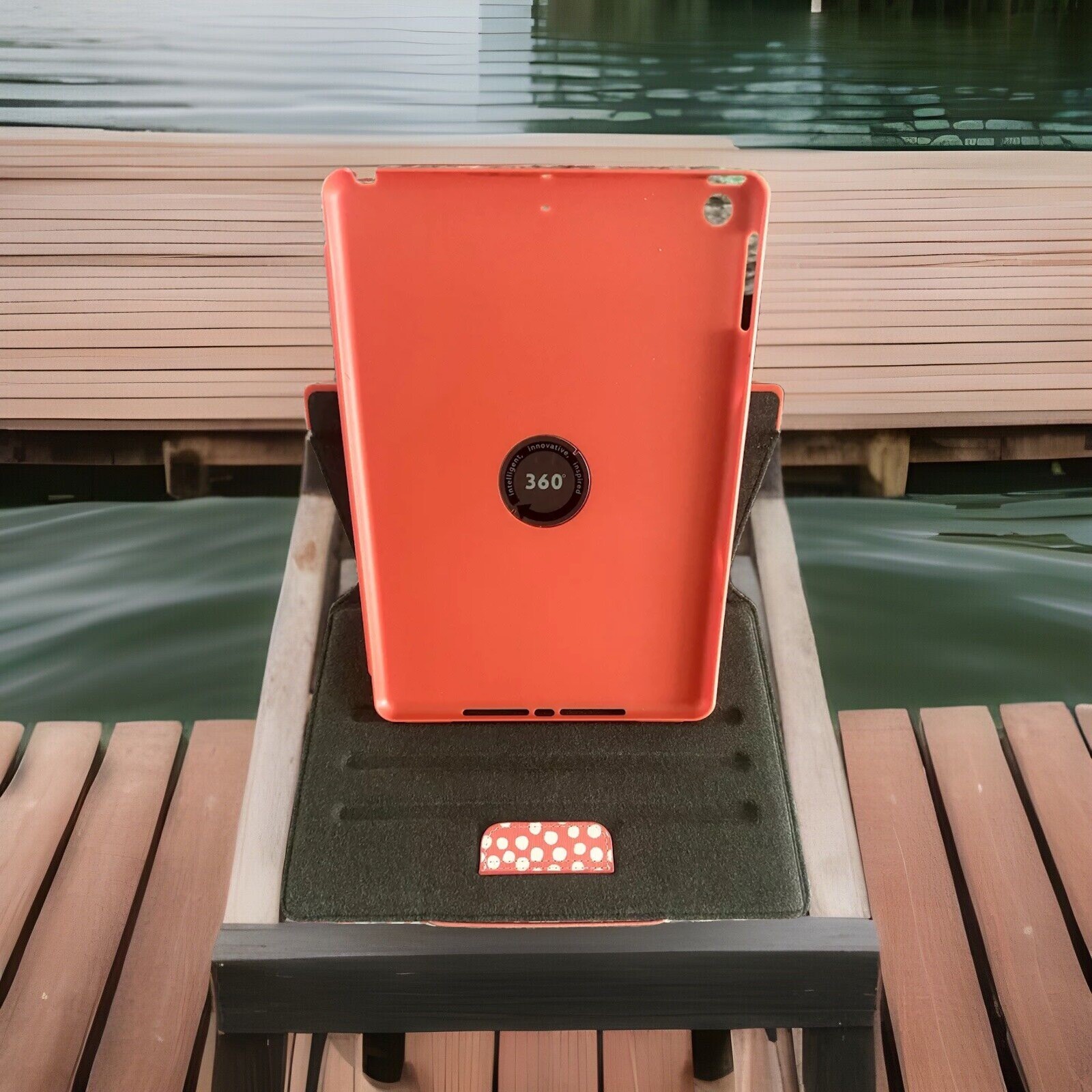 TARGUS VERSAVU SLIM 360 ROTATING CASE: APPLE IPAD AIR 9.7” JANSDOTTER CORAL