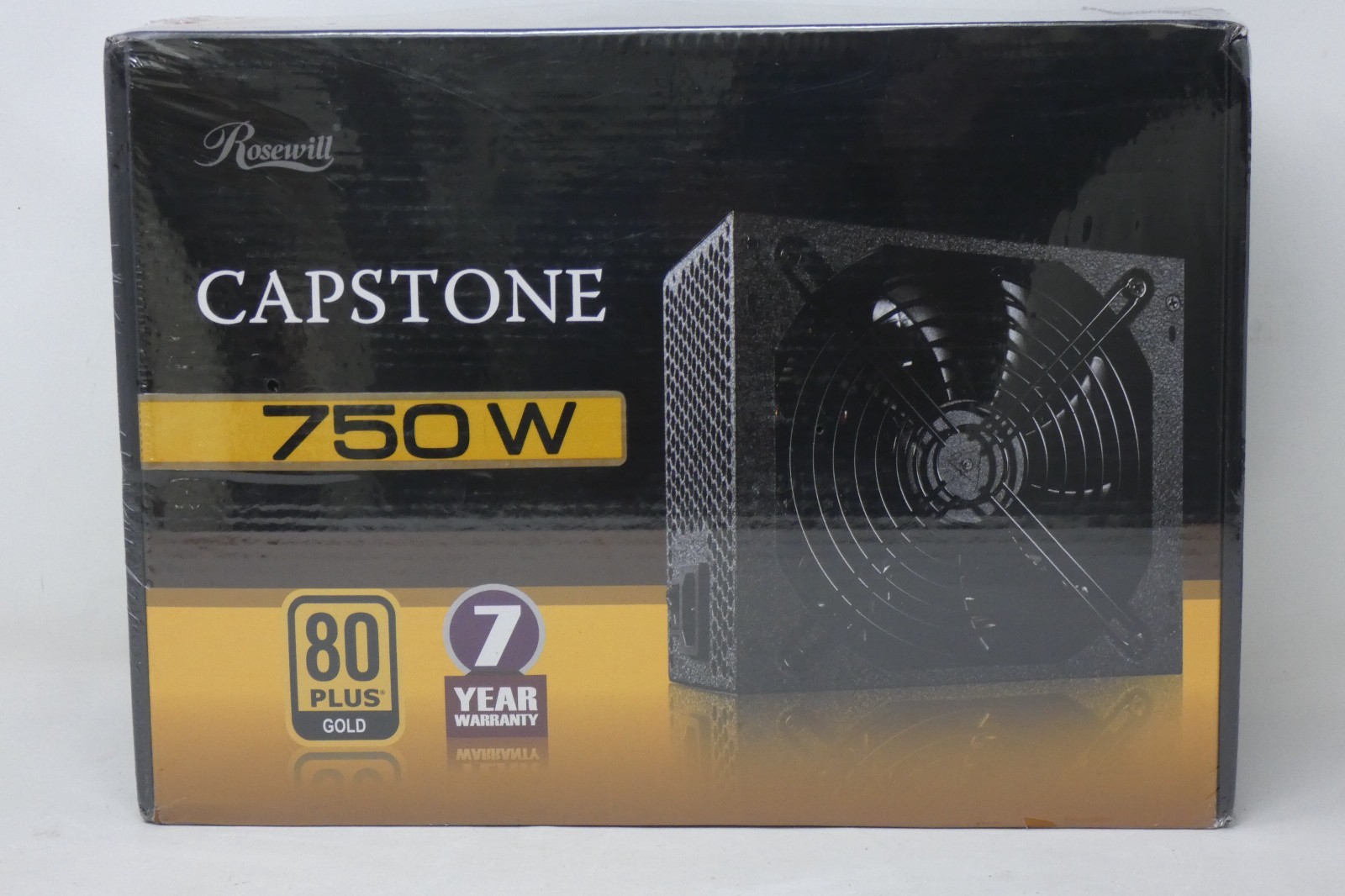 Rosewill Capstone 750W 80 Plus Gold Power Supply New Sealed