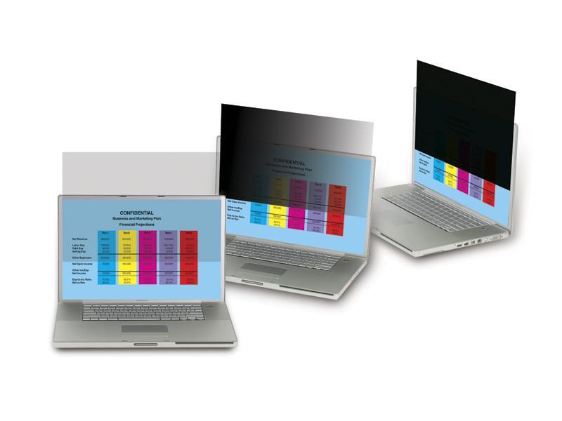 Staples 18284 Laptop 12.1" Widescreen Privacy Screen Filter, Black