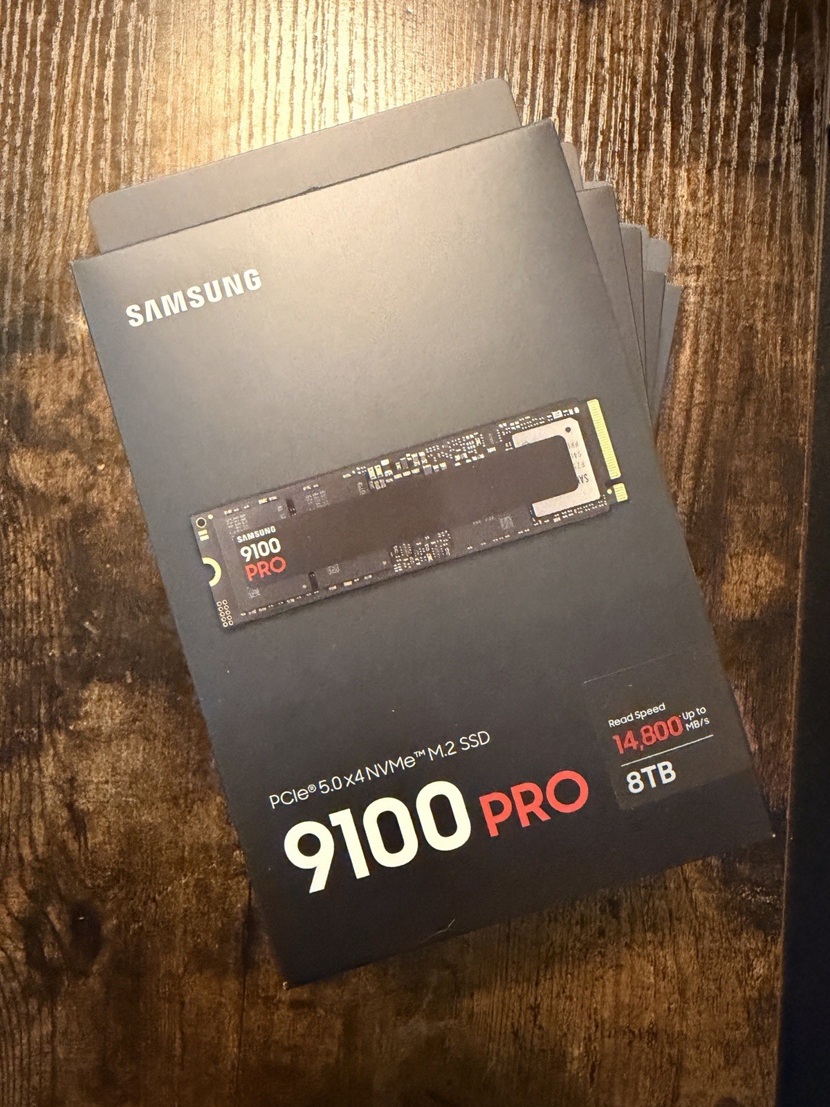Samsung 9100 Pro 8TB MV-VAP8T0 PCle 5.0x4 NVMe M.2 SSD