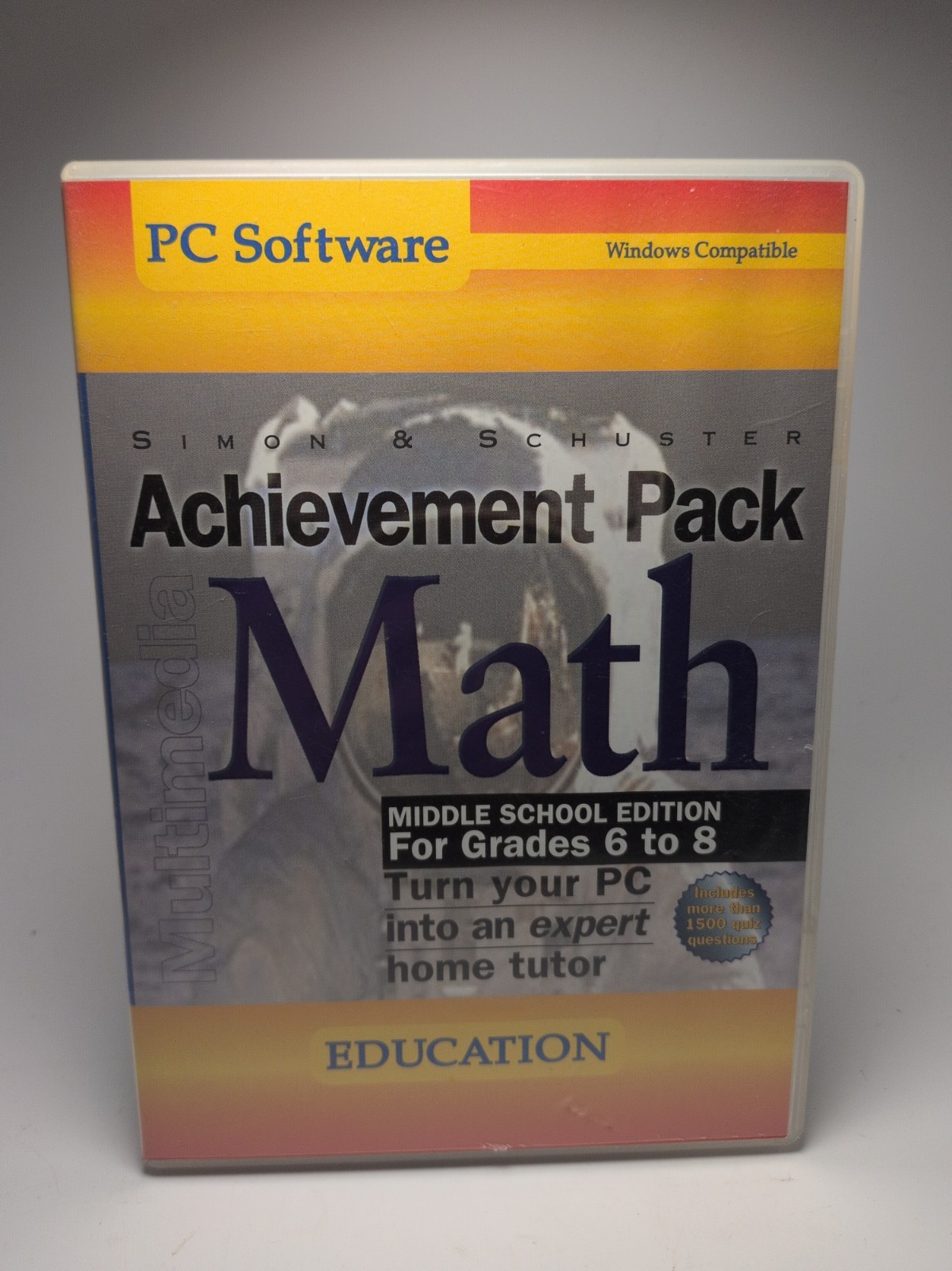 Simon & Schuster Math Achievement Grades 6-8 PC Software CD ROM B708