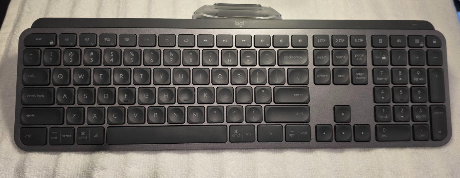 Logitech MX Keys Full-Size Bluetooth Wireless Keyboard - Black YR0073