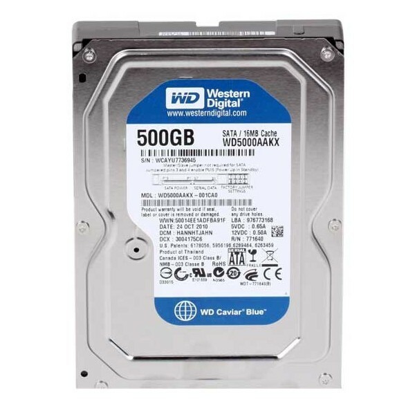 HP Compaq dx2400 - 500GB SATA Hard Drive with Windows XP Home Preloaded