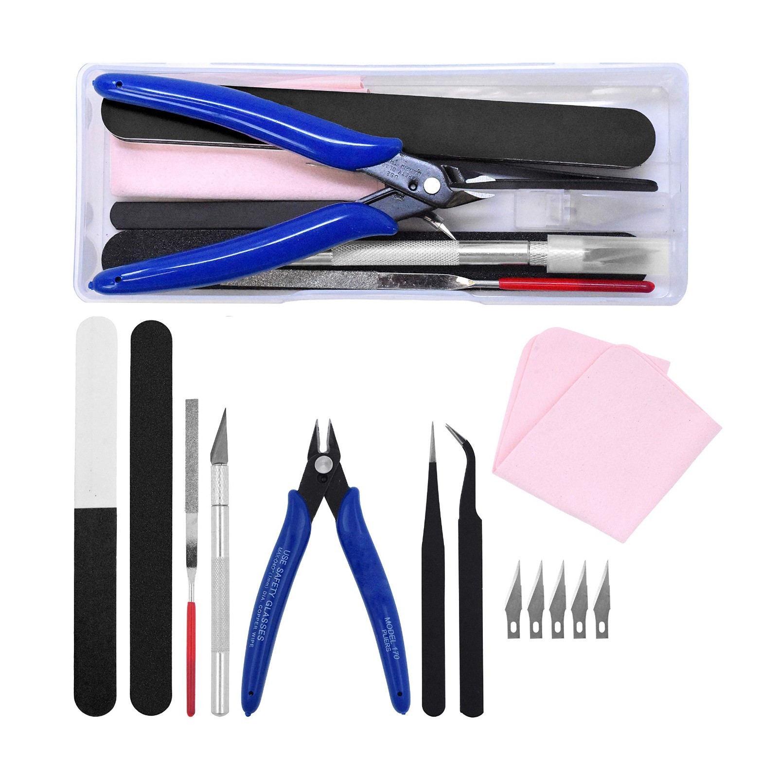3D Printer Tools Kit for Model Building Repair Tools Scissors Tweezers for DIY