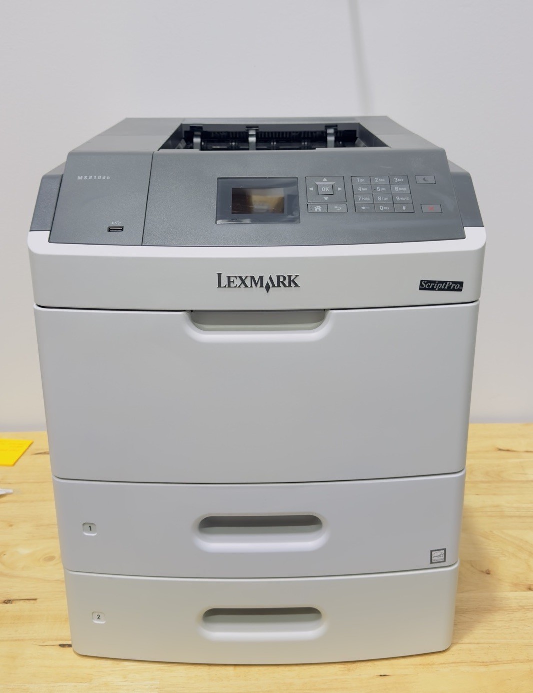 Lexmark MS810dn ScriptPro Pharmacy Laser Printer 4063-230 w/ 2 Extra Trays