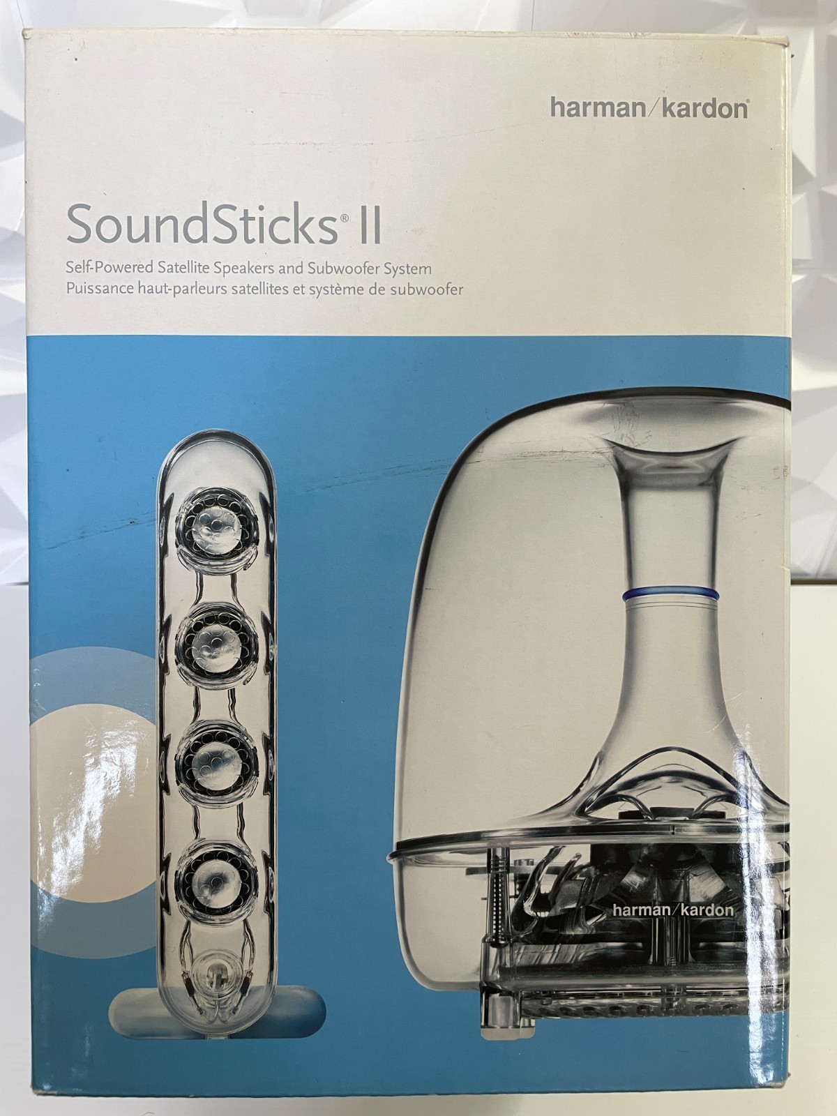 Harman / Kardon SoundSticks 2 Speakers PC Speakers Audio Box 30 Day Warranty