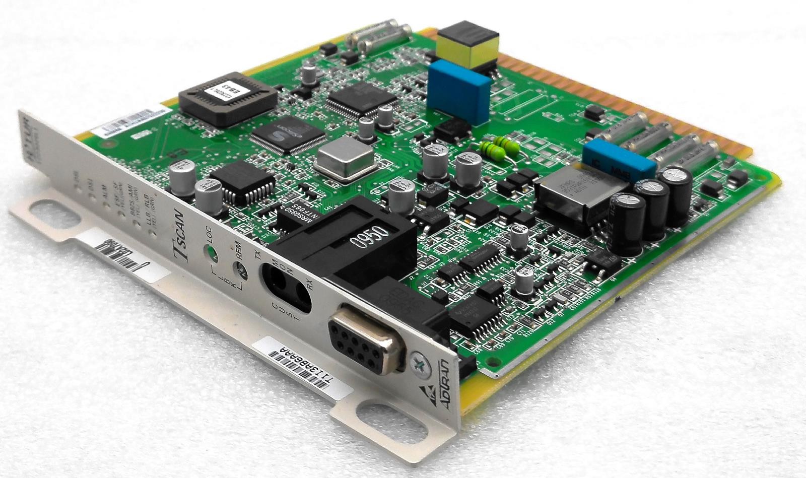 ADTRAN HTUR TSCAN 1223026L1 OPTICAL TRANSCEIVER CARD