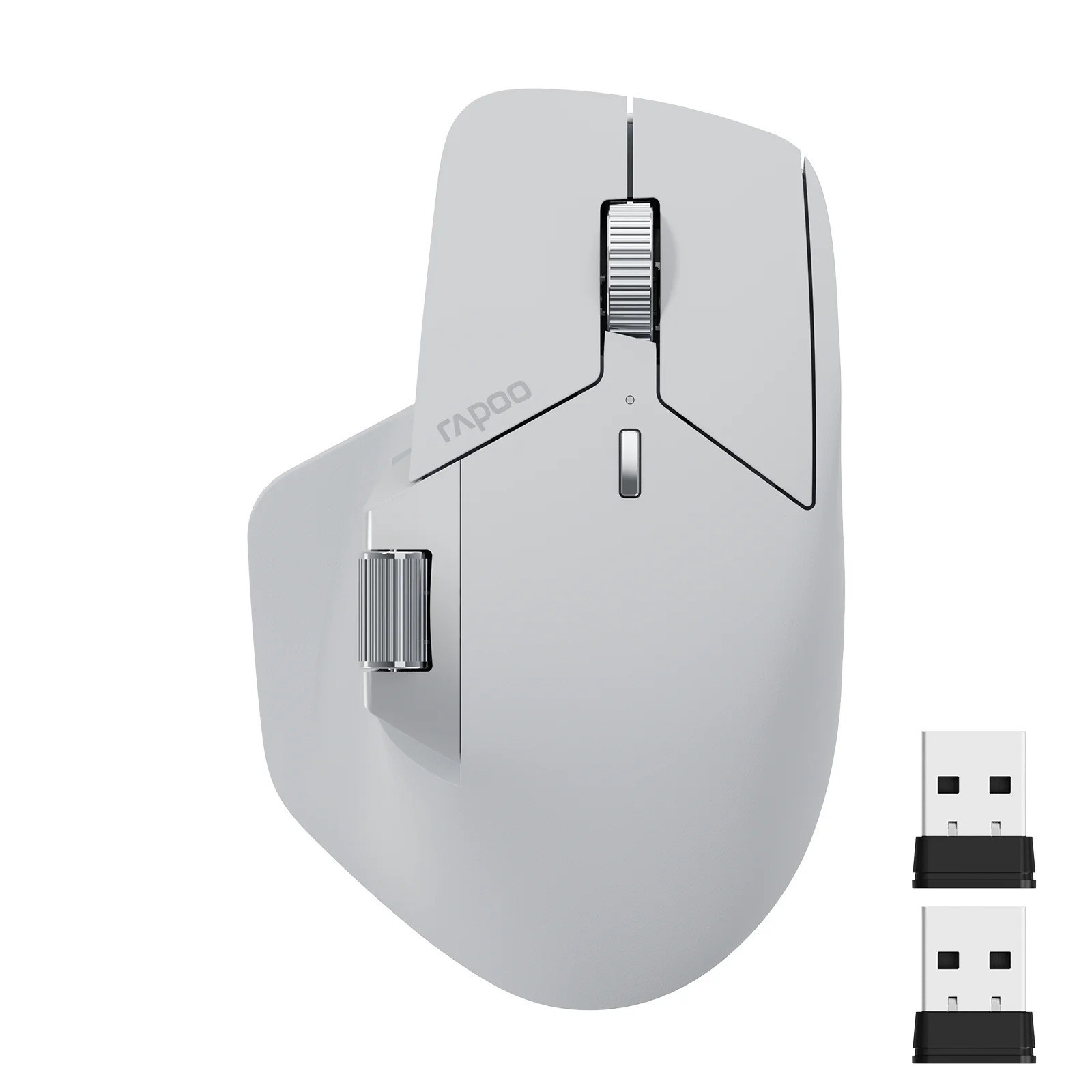 Rapoo MT760L MT760M Wireless Bluetooth Mouse Rechargeable 4000 DPI Ergonomic
