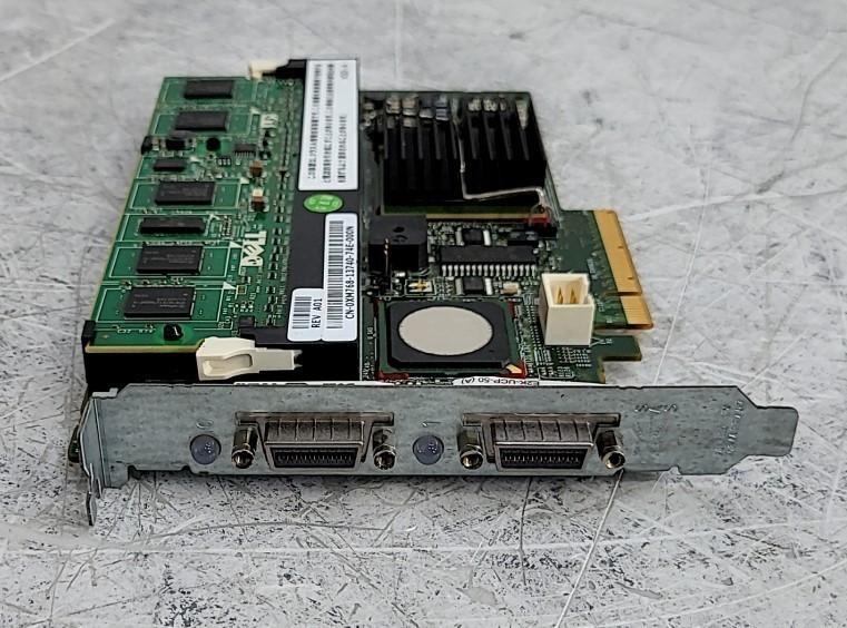 DELL UCP 50 0XM768 Raid Controller Card Perc 5E SAS PCIe 256MB