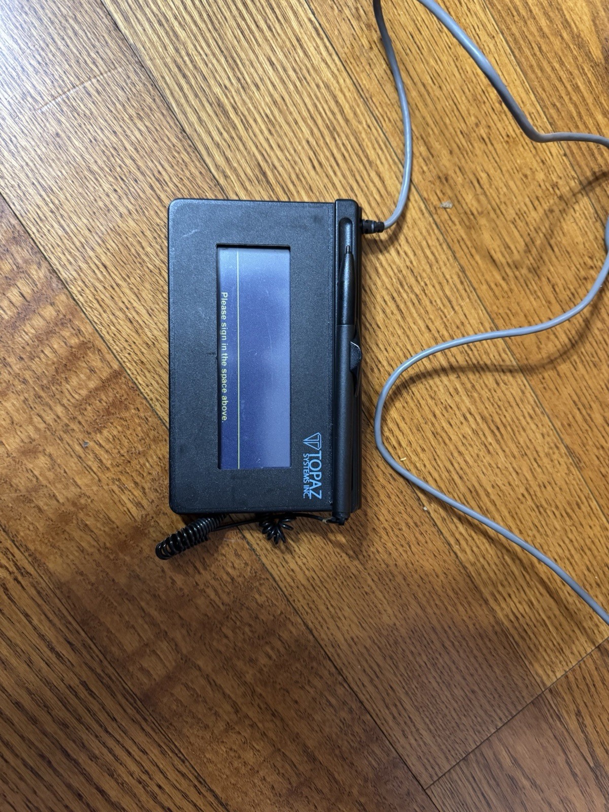 Topaz SigLite T-S460 Serial Port Electronic Signature Pad TS460BR w/ stylus