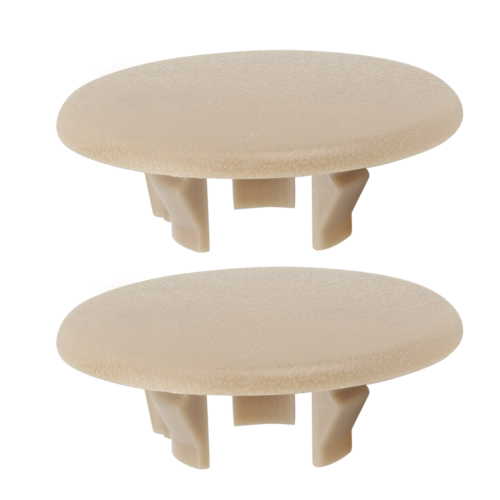 2PCS Beige Rear Armrest Seat Bolt Cover Cap Fit For 2007-2018 TAHOE GMC YUKON XL