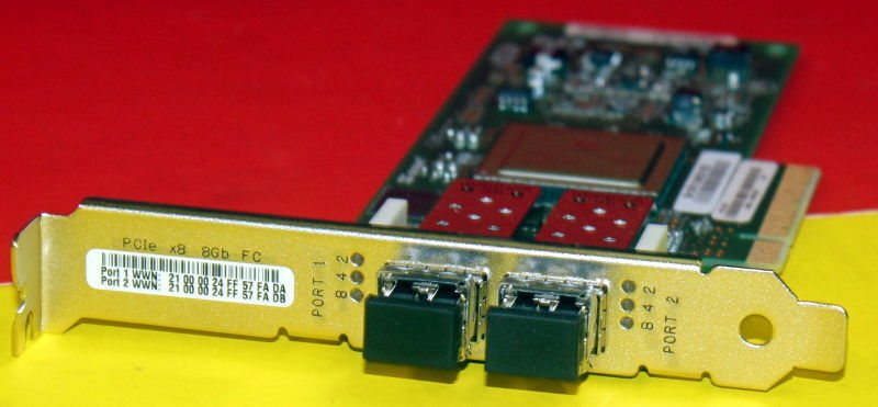 Cisco N2XX-AQPCI05 Qlogic QLE2562-CS Dual 8GB FC PCI-e 74-7179-01 PX2810403-49