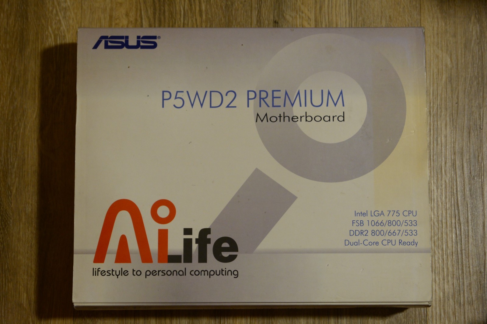 ASUS P5WD2 Premium | Socket LGA 775 | In-box | NOT WORKING
