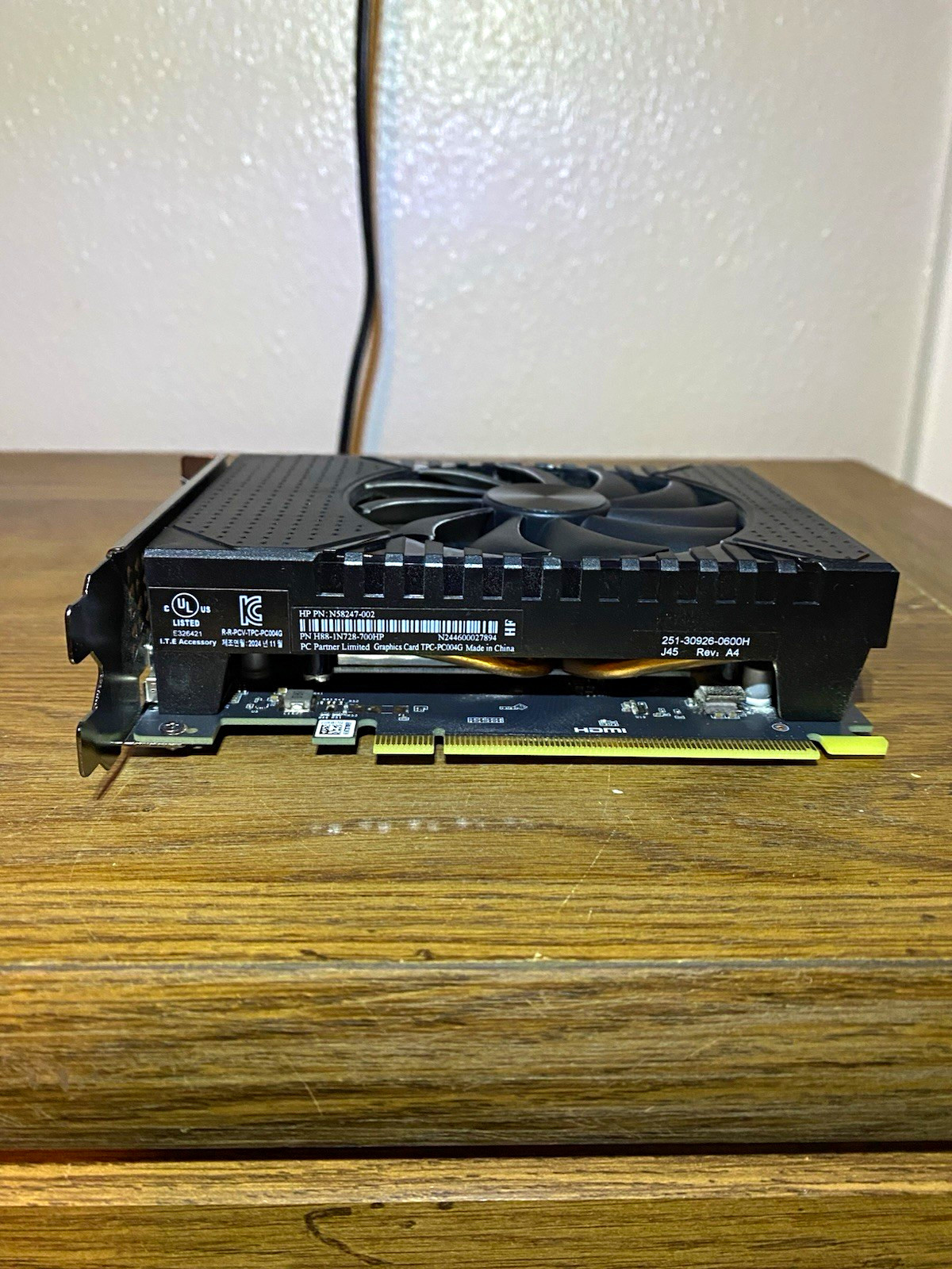 HP NVIDIA GeForce RTX 4060 8GB GDDR6 PCIe x16 HDMI 3x DP 8-Pin