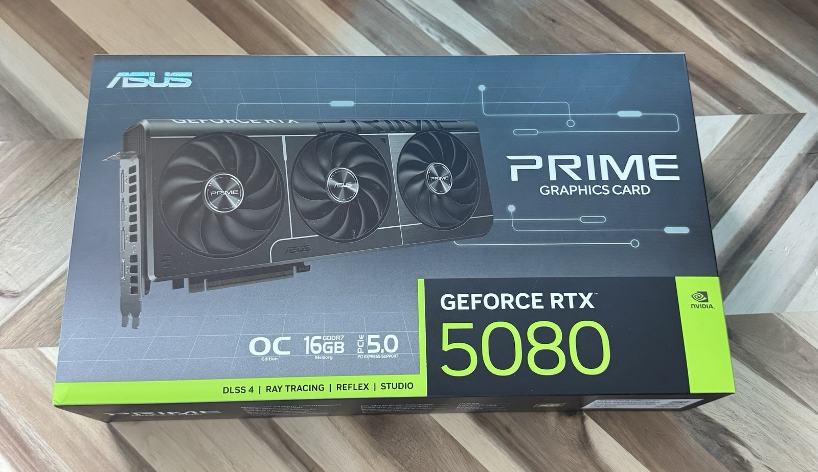 ASUS PRIME NVIDIA RTX 5080 OC 16GB GDDR7 Graphics Card New In Box