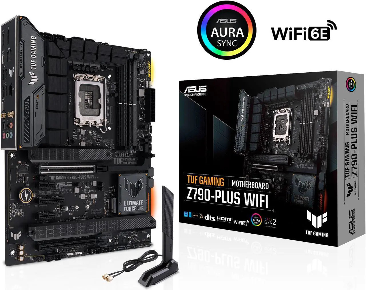 (Factory Refurbished) ASUS TUF Gaming Z790-Plus WiFi DDR5 Intel ATX Motherboard