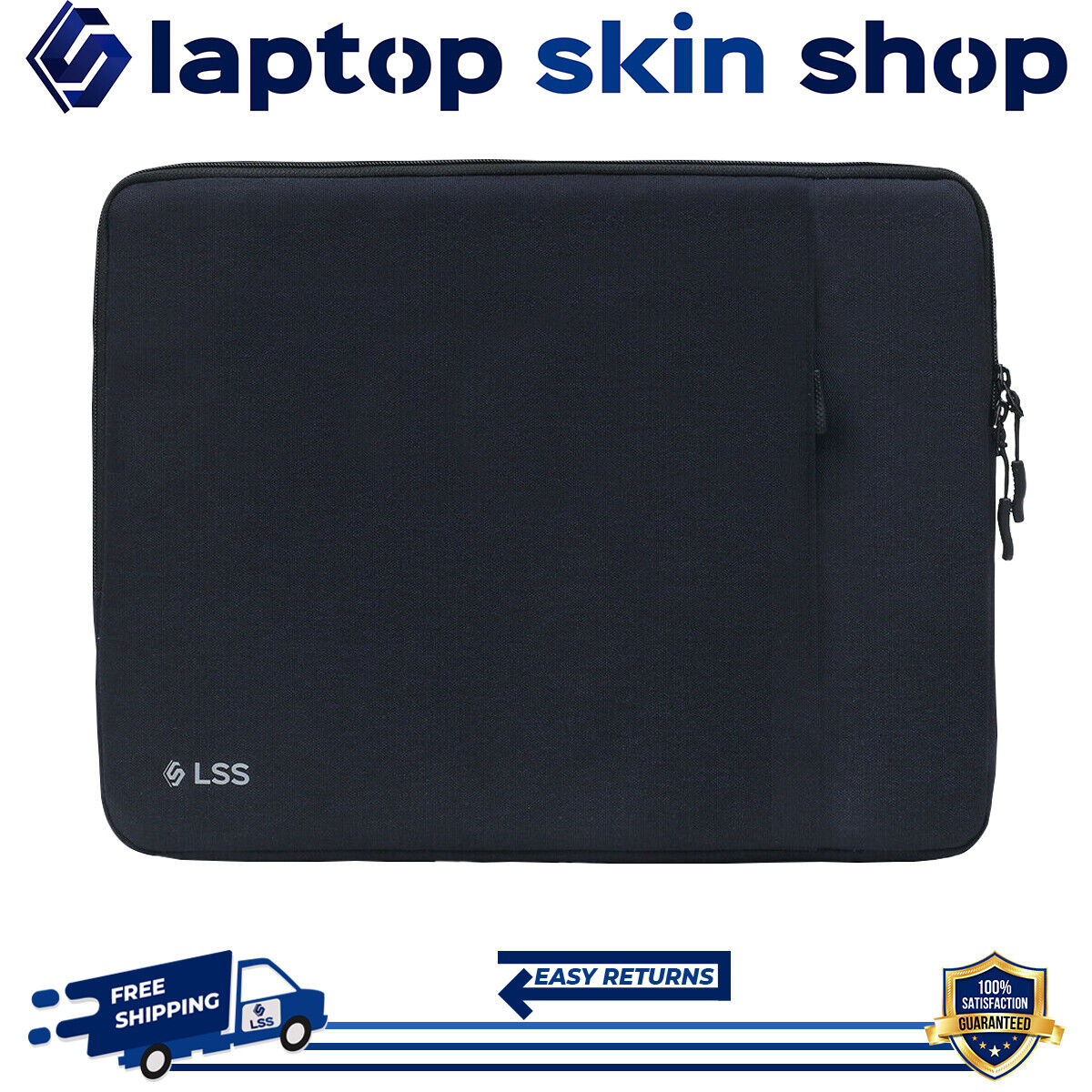 Laptop Sleeve Case Carry Bag Protective Shockproof Handbag 14-15.6 Inch Black