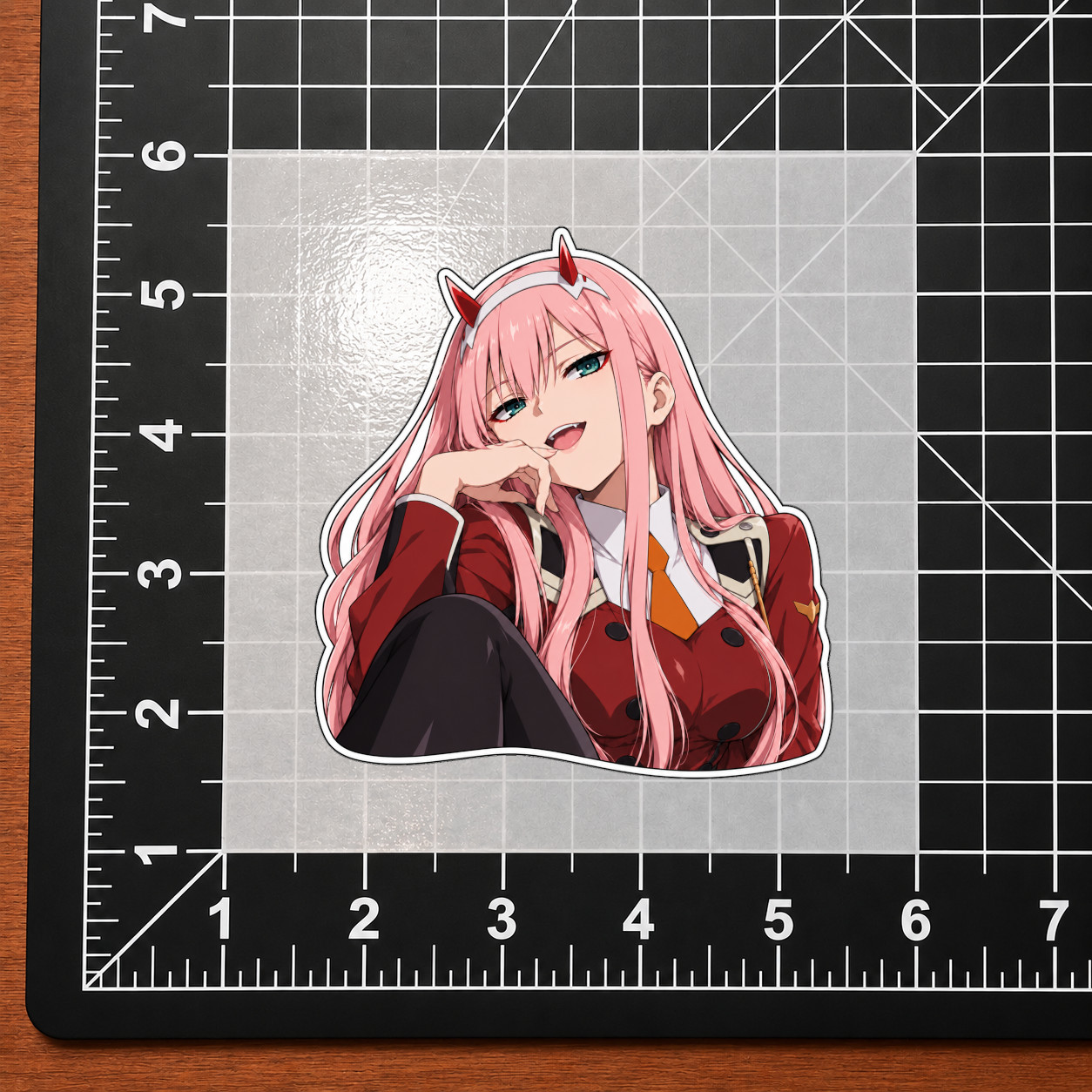 Darling in the Franxx Zero Two - Sticker for Laptop Notebook & More