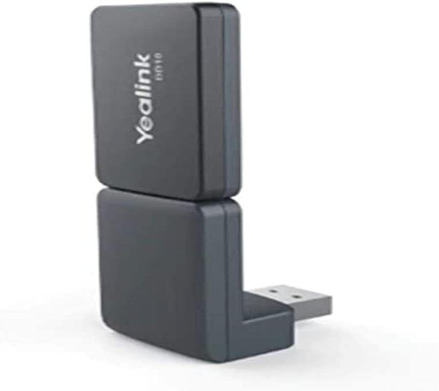Yealink DD10K Wireless USB DECT Dongle Adapter High Transmission Rate - Grey-