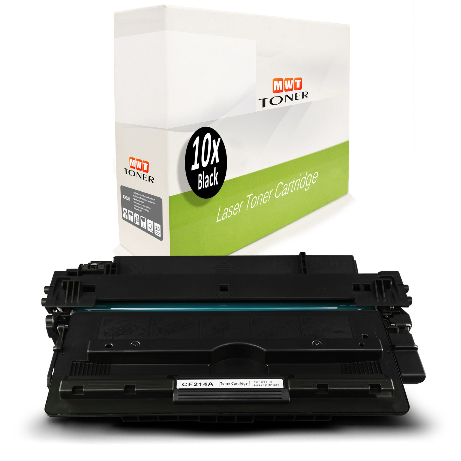 10X MWT Cartridge Alternative For HP CE255A 55A