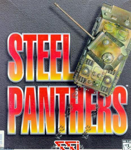 Steel Panthers PC CD turn-based tank strategy war tactical squad Europe game
