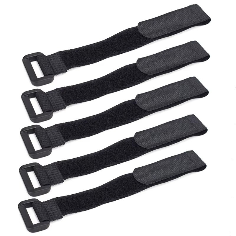 Bulk Pack 20 Reusable Fastening Cable Straps with Buckle Variety US