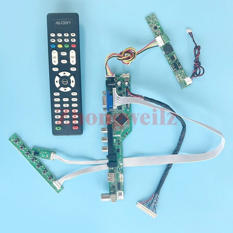 For LTM270HL03 30 Pin LVDS Screen 1920x1080 VGA+HDMI+AV+USB LCD Driver Board Kit