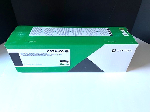 Lexmark Unison C331HK0 Black High Yield Toner Cartridge