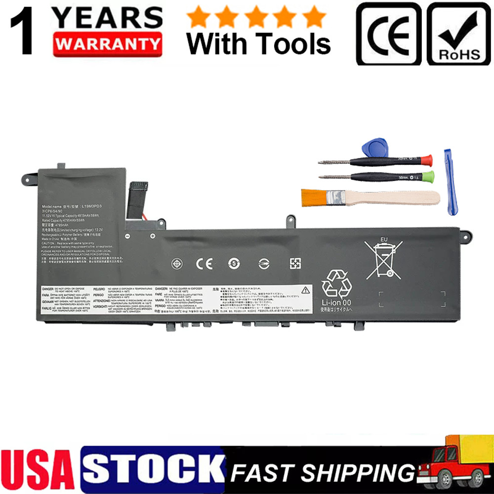 L19M3PD3 L19L3PD3 Battery For Lenovo Ideapad S540-13API S540-13ARE S540-13IML US