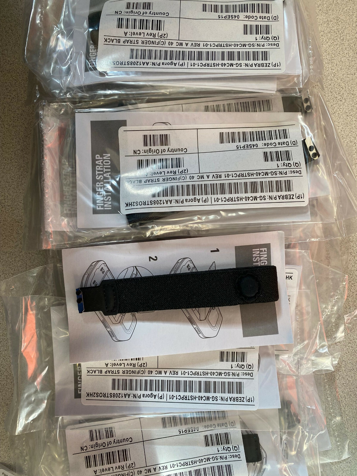 Lot Finger/Hand Strap for Symbol Motorola Zebra MC40 SG-MC40-HSTRPC1-01