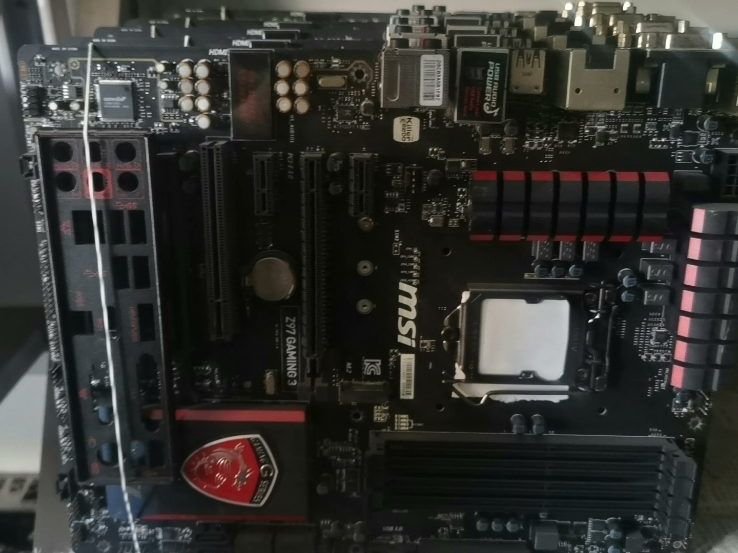 MSI Z97 GAMING 3 Intel Z97 LGA1150 DDR3 ATX M.2 HDMI DVI VGA Desktop Motherboard