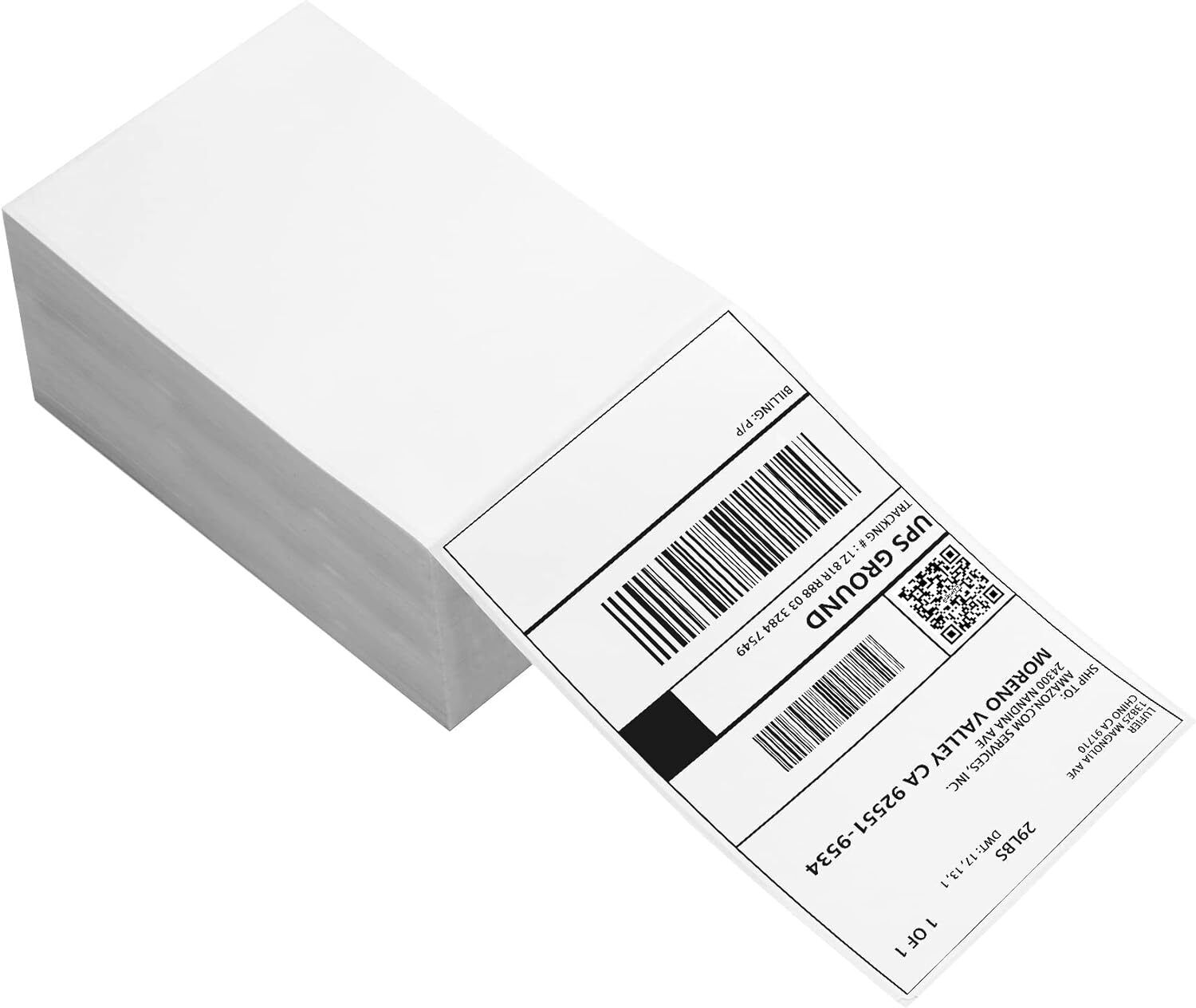 Phomemo 4x6 Shipping Label Printer Thermal Barcode Desktop Printer+500 Label lot