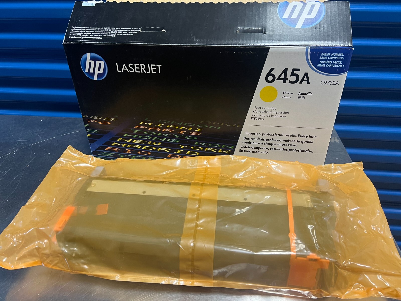 Genuine HP LaserJet 645a C9732A Yellow